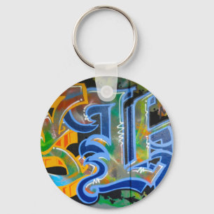 Graffiti Wall Art Sleutelhanger