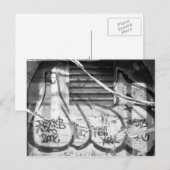 Graffiti wall, New York City Briefkaart (Voorkant / Achterkant)