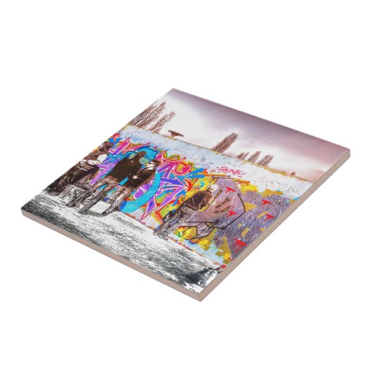 Graffiti Wall Project Tegeltje (Zijkant)