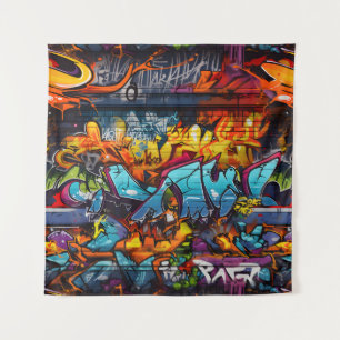graffiti-wandtapijt wandkleed