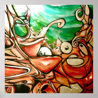 Graffiti - Wat leeft er onder Poster