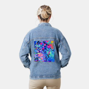 Graffiti-Zee 1 Denim Jacket