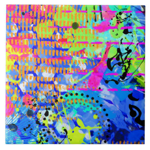 Graffiti Zee 2 Tegeltje