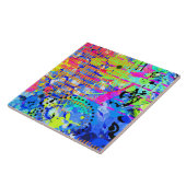 Graffiti Zee 2 Tegeltje (Zijkant)