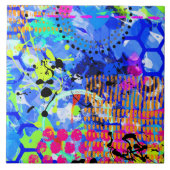 Graffiti-Zee 3 Tegeltje (Voorkant)