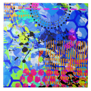 Graffiti-Zee 3 Tegeltje