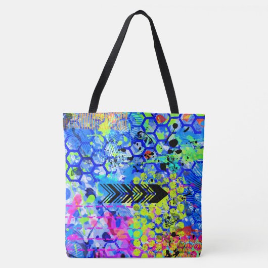 Graffiti Zee Tote Bag (Voorkant)