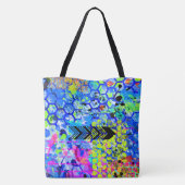 Graffiti Zee Tote Bag (Achterkant)