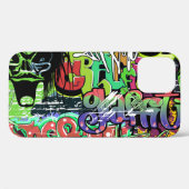 Graffitimuur: Urban Hip Hop Case-Mate iPhone Case (Achterkant (horizontaal))