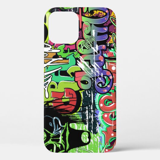 Graffitimuur: Urban Hip Hop Case-Mate iPhone Case (Achterkant)
