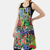 Graffitimuur: Urban Hip Hop Schort (Insitu)