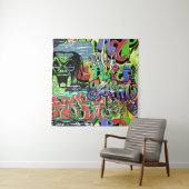 Graffitimuur: Urban Hip Hop Wandkleed (In situ)