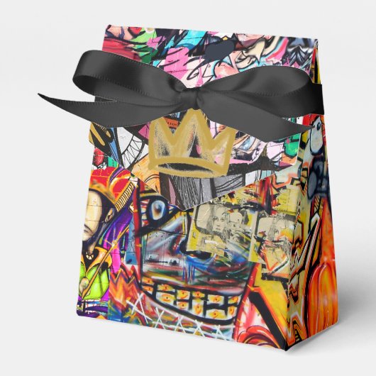 Graffitimuurcollage Bedankdoosjes (Voorkant Zijde)