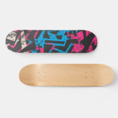 Graffitti kunstskateboard skateboard (Horizontaal)