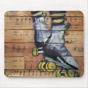 Graffitti Roller Girl Muismat