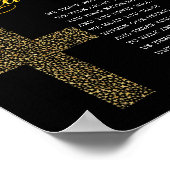 Grafgedicht bord poster (Hoek)