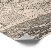 Grafiek 1732 van de Caraïbische GROTE Poster (Hoek)