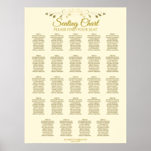 Grafiek 24 Tafel - Goud en kinderhuwelijk Poster