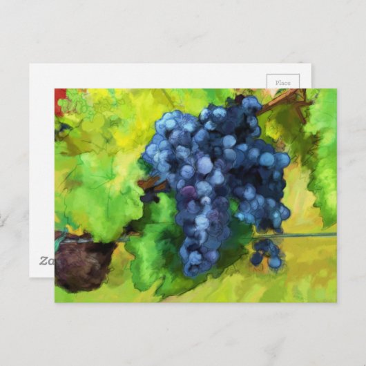 Grafiek Abstract water, postkaart (Voorkant / Achterkant)