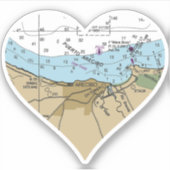 Grafiek Arecibo Puerto Rico Sticker (Voorkant)