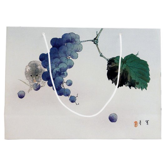 Grafiek en muis, Watanabe Seitei Groot Cadeauzakje (Achterkant)