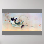 Grafiek en muis, Watanabe Seitei Poster (Voorkant)