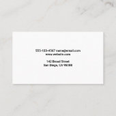 Grafiek | Financiële Logo Visitekaartje (Achterkant)