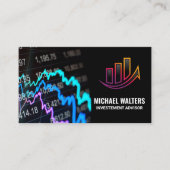 Grafiek | Financiële Logo Visitekaartje (Voorkant)