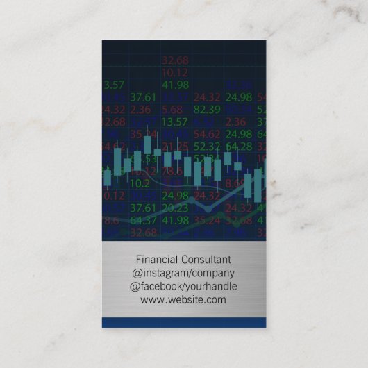 Grafiek financiële voorraad | QR Label Scan (Achterkant)