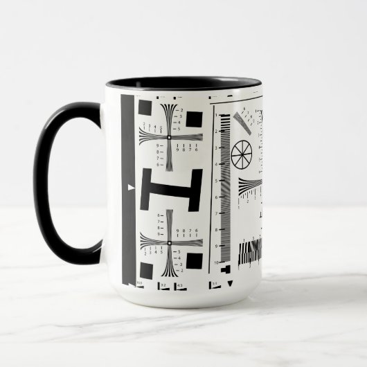 Grafiek met camera-test mok (Links)