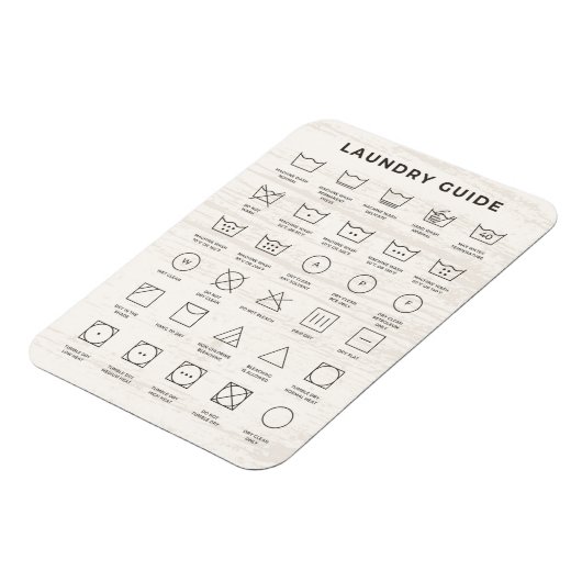 Grafiek met wassymbolen magneet (Linkerzijde)