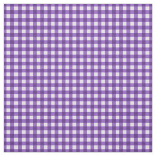 Grafiek Paars Gingham voor thuisconservenblikjes Stof