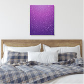 Grafiek Soda met kleine belletjes Achtergrond Art Canvas Afdruk (Insitu (Slaapkamer))