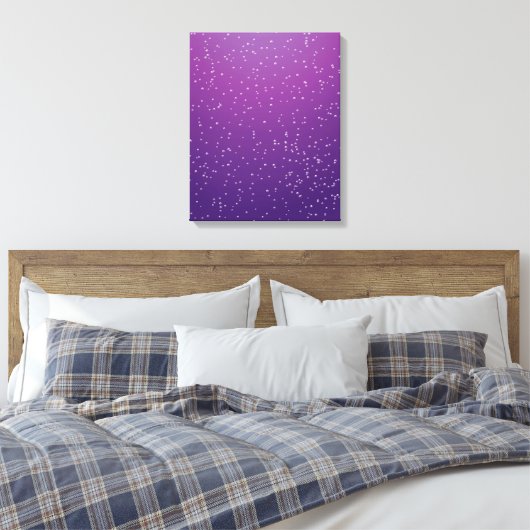 Grafiek Soda met kleine belletjes Achtergrond Art Canvas Afdruk (Insitu (Slaapkamer))