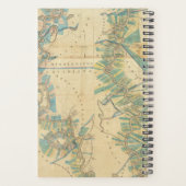 Grafiek van de benedenloop van de Mississippi Planner (Achterkant)