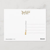 Grafiek van de hand briefkaart (Achterkant)