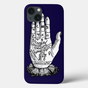 Grafiek van de handlijnkunde, 1885 iPhone 13 hoesje
