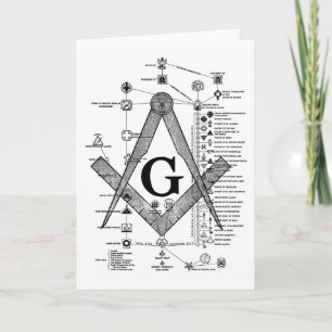 Grafiek van de Masonic Degrees Kaart