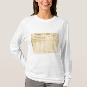 Grafiek van het Zuidpoolgebied T-shirt