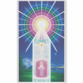 Grafiek van je Goddelijke Zelf Sticker (Voorkant)