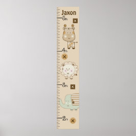 Grafiek voor de groei van gepersonaliseerde veilig poster