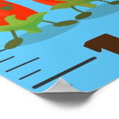 Grafiek voor de illustratie van de cartoon van jut poster (Hoek)