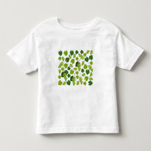 Grafieken en het Patroon van de Bladeren van de Gr Kinder Shirts