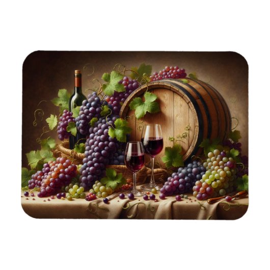 Grafieken en wijnstilstand magneet (Horizontaal)