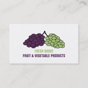 Grafieken, Greengrocers Visitekaartje
