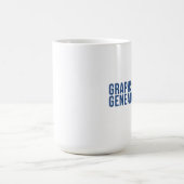 Grafieken voor de mok van Genalogisten voor koffie (Center)
