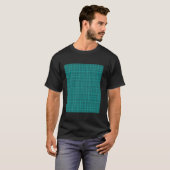Grafiekpapier raster hulplijnen om grafieken van d t-shirt (Voorkant volledig)