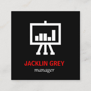 Grafiekpictogram Vierkante Visitekaartje