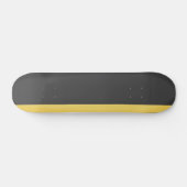 Grafiet Geel Bongbord Skateboard (Horizontaal)