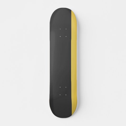 Grafiet Geel Bongbord Skateboard (Voorkant)
